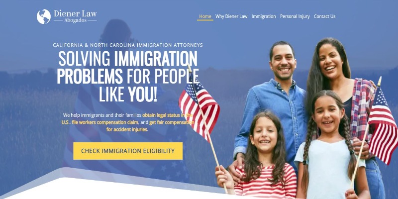 Abogados de inmigración en Carolina del Norte 5 diener-law