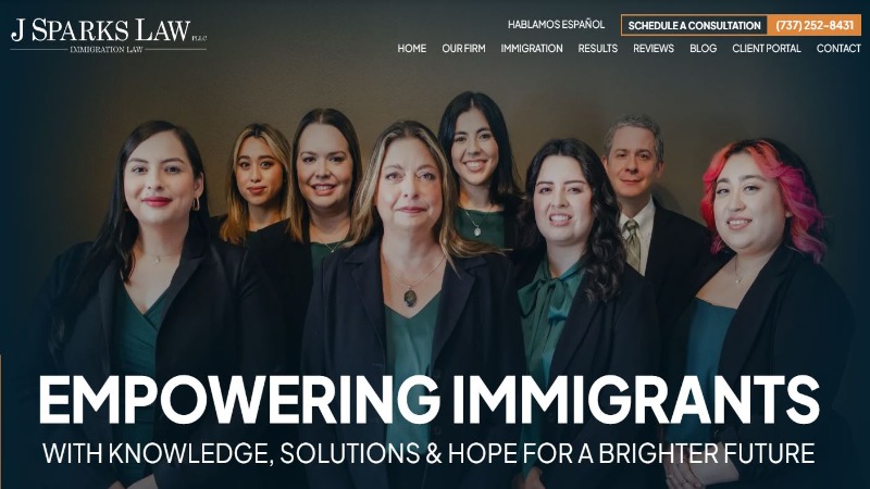 Abogados de inmigración en Austin 5 j-sparks-law