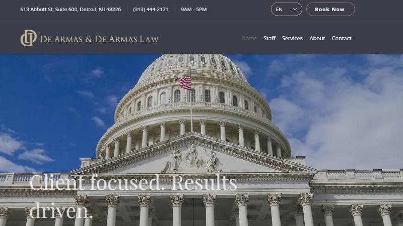 Abogados de inmigración en Michigan 6 de-armas-and-de-armas-law